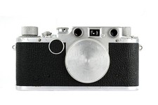 Leica II Model C  -35mm Rangefinder Camera With Body Cap Vintage Body