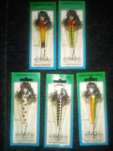 Tasmanian devil fishing lures - fishing,