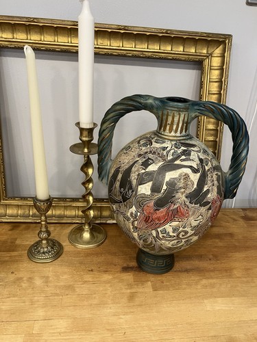 Large vintage greek - greek, pottery