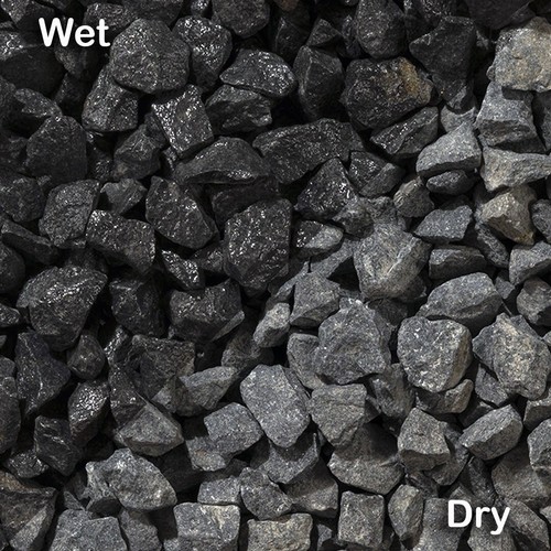Black basalt garden - black, driveway