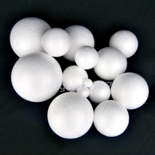 Polystyrene Foam Balls Sweet Tree Decoration Craft Floral Cake 20-150mm Art