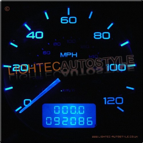 Peugeot 306 blue led dials - peugeot,