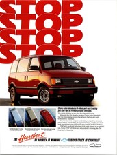 Chevrolet 1989 Astro Van Print