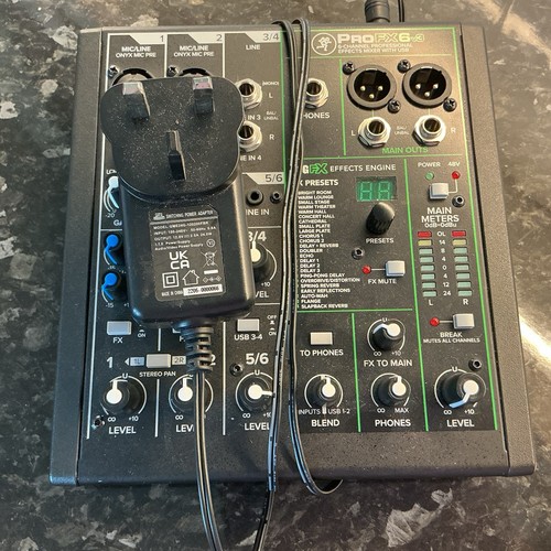 Mackie profx6v3 channel - profx6v3, 6-channel
