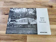 Vintage Apache Buffalo Camping Camper / Trailer Setup Instructions