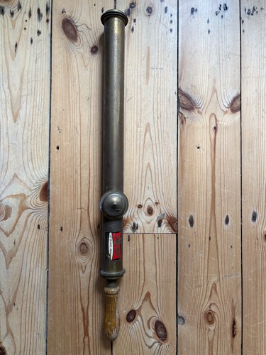 Vintage pump antique brass - pump,