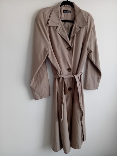 Vintage beige ladies trench - vintage,