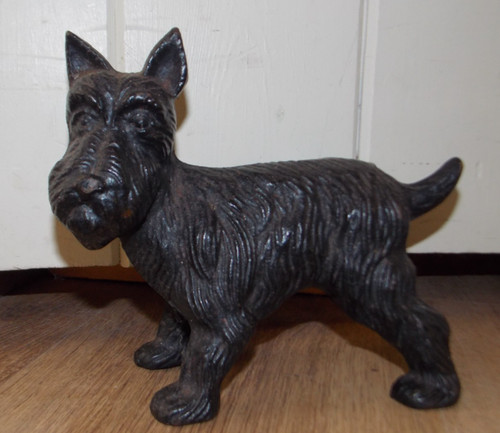 Cast iron scottie - iron, scottish