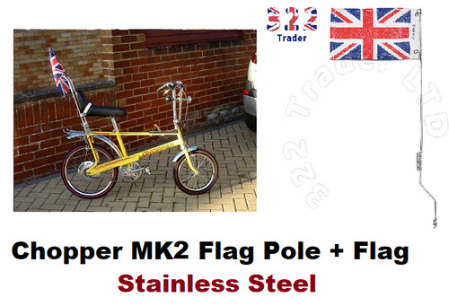 Raleigh chopper mk2 bike flag - raleigh,