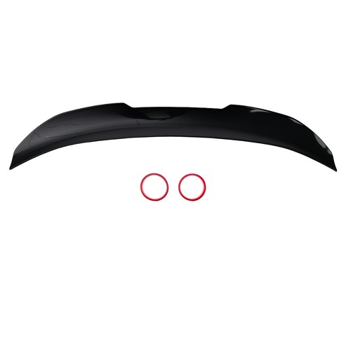 Gloss black trunk spoiler - black,