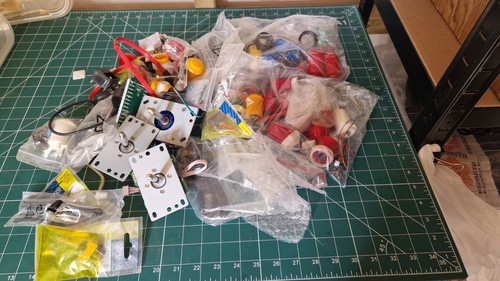 Job lot arcade joyticks - lot,