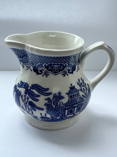 Churchill willow pattern china