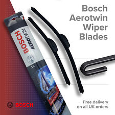 Bosch Aerotwin Retro Wiper Blades For Toyota Corolla E11 Saloon Front Windscreen