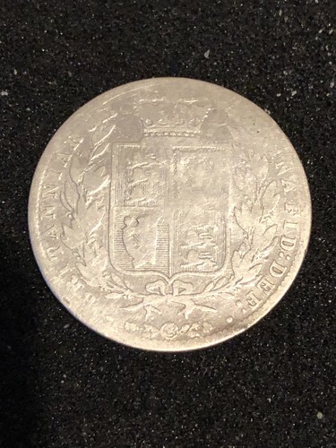 Victoria 1877 half crown - victoria,