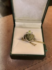 Vintage Sterling Irish Peridot