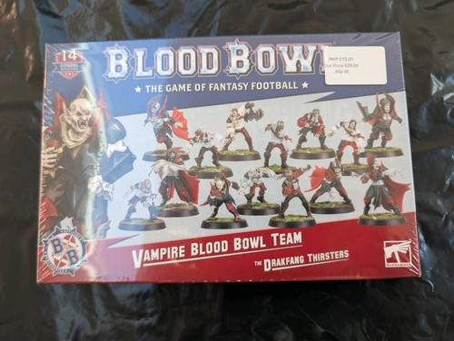 Blood bowl vampire team - blood,