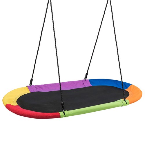 Costway oval swing - costway, 60’’