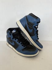 Nike Air Jordan 1 Retro OG High Dark Marina Blue Size UK 8.5 EU 43 555088-404