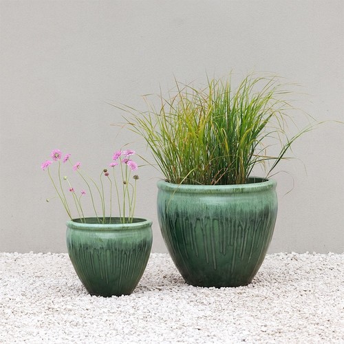 Primrose glazed terracotta - primrose,