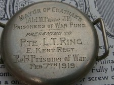 Prisoner of War fund WW1 East