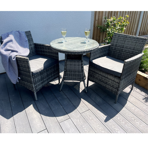 Amazon rattan bistro set - rattan, with