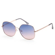 Guess Women's Factory 61mm Shiny Rose Gold Sunglasses GF0385-28W