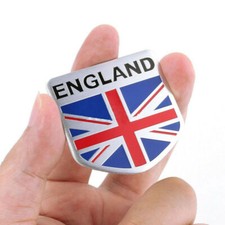 3D Metal ENGLAND Shield Flag