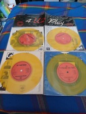 U2 4U2PLAY YELLOW VYNIL PROMO ONLY