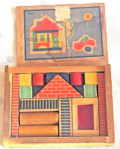 1920s vintage toy wooden - 1920s,