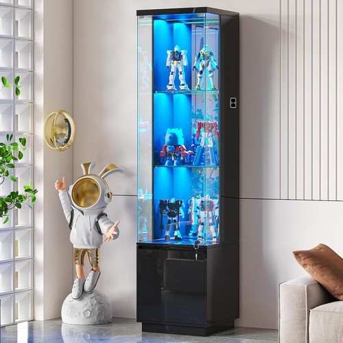 Lockable curio display - lockable, cabinet