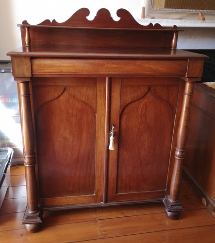 Antique victorian mahogany two - antique,