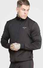 SikSilk Mens Black Zonal