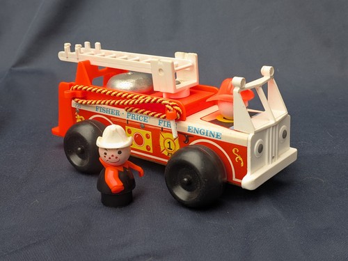 Vintage fisher price fire - fisher,