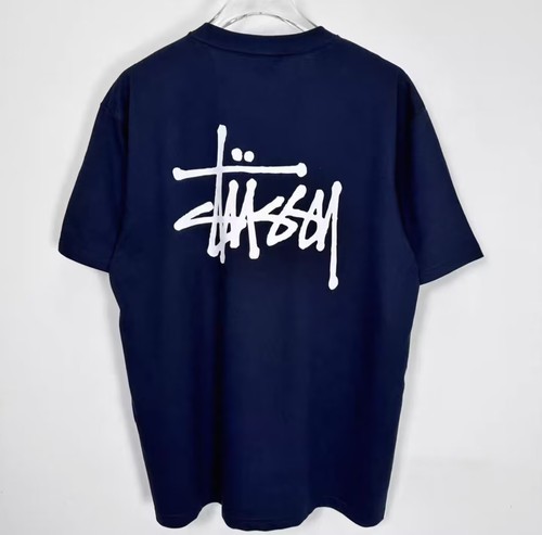 Stussy blue short sleeved size