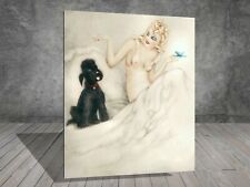 Louis Icart Lady with dog