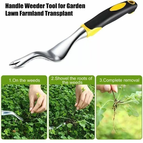 Stainless steel hand weeder - hand,