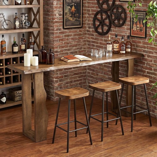 Solid wood bar table - bar,