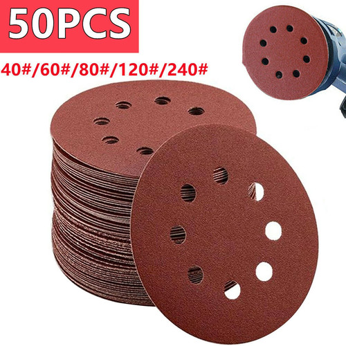 50pcs 125mm sanding - 50pcs, 5"