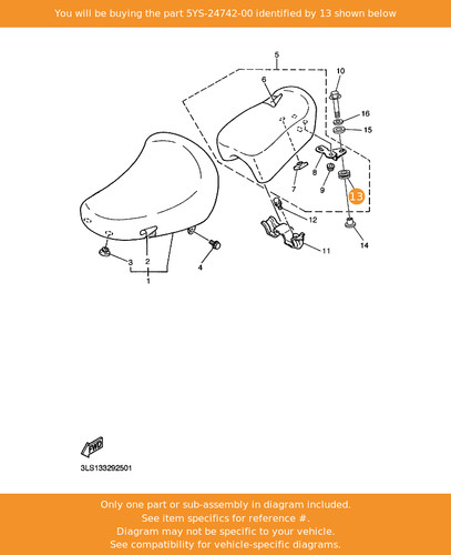 Yamaha grommet 5ys 24742 - yamaha, 5ys-24742-00
