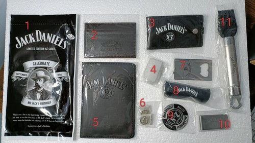 Jack daniels promotional - jack, items