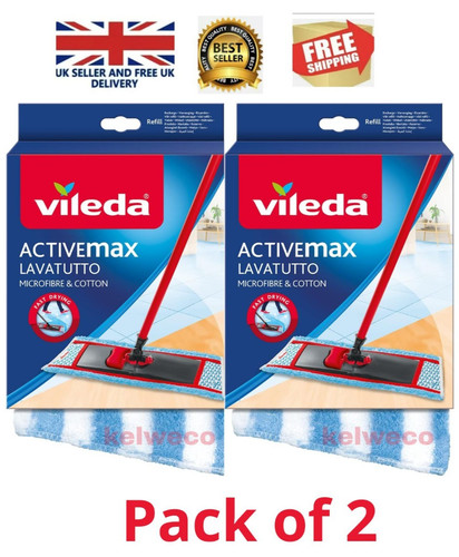 Vileda cover mop mat pack - cover,