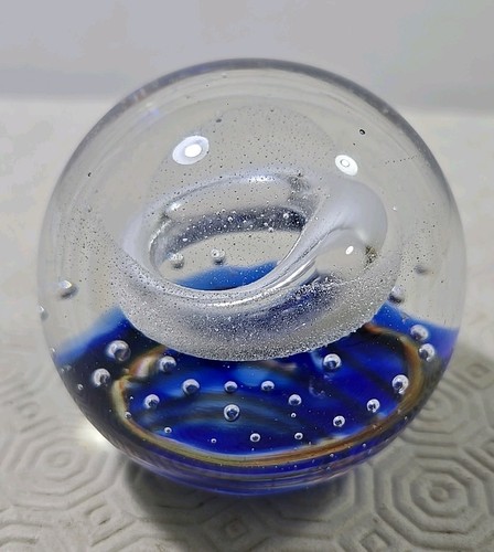 Large vintage heavy - large, glass