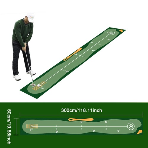 Golf putting mat training aid - golf,