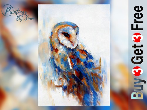 Barn owl - barn, x