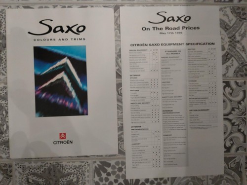 Citroen saxo 4 - sx, vsx