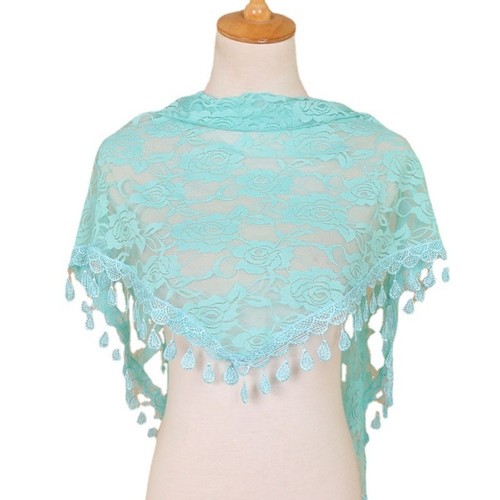 Triangle scarf lace - lace, headwrap
