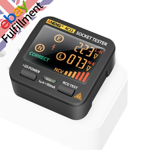 Ac11 socket tester digital - ac11,