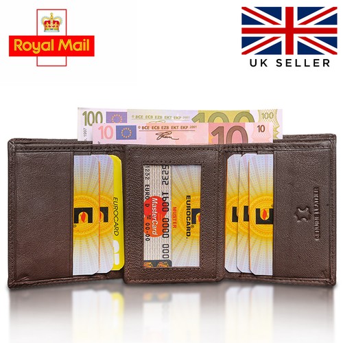 Men soft real leather rfid - men's,