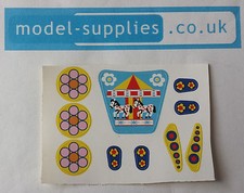 Corgi 807 Magic Roundabout Dougals Car set of Reproduction Stickers 10 items