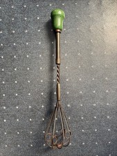 Antique Archimedes Style Hand Mixer Marked Ideal 